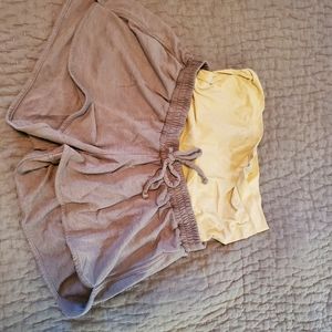A:glow maternity lounge shorts